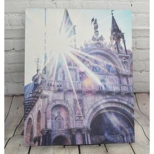 Dramatic Church Canvas Print